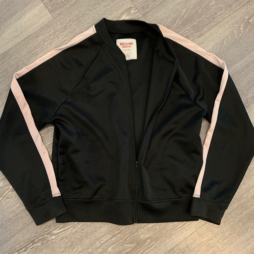 Mossimo Supply Co. Athletic Bomber Jacket - size M